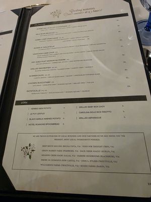 Menu photo 8 The Regency Room Roanoke, VA Menu photo 8 The Regency Room Roanoke, VA