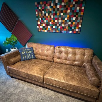 Blak Marigold Pro Studio - Sitting Area - Recording & Rehearsal Studios Near Me - Manor , Texas