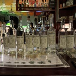 Mezcals we tried