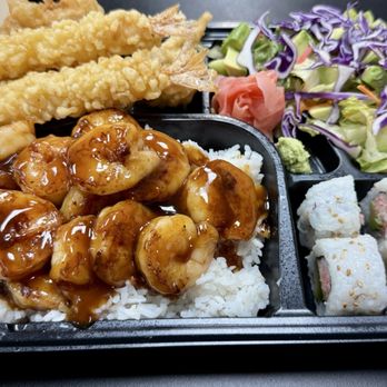 Teriyaki Sushi Grill - Shrimp Teriyaki Bento Box - Sushi Bars Near Me - Round Lake Beach, Illinois Teriyaki Sushi Grill - Shrimp Teriyaki Bento Box - Sushi Bars Near Me - Round Lake Beach, Illinois