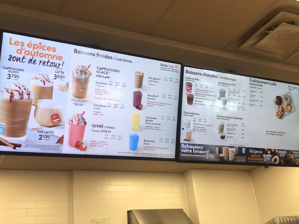 TIM HORTONS 103 Pleasant Valley, Stbernarddelacolle, Quebec