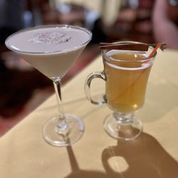 Charlotte's - "Apple Pie Martini" and "Warm Cider with Spiced Rum"