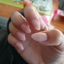 Fill done on my acrylic nails