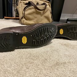 Itzin's Shoes & Repair - Resoled with vibram!