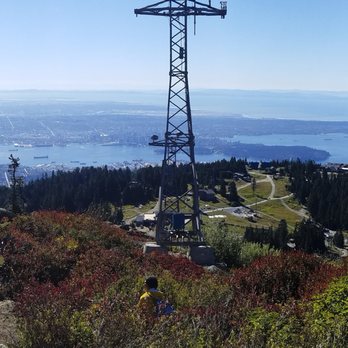 Grouse Mountain - Ski lift view - Hiking Near Me - North Vancouver, British Columbia