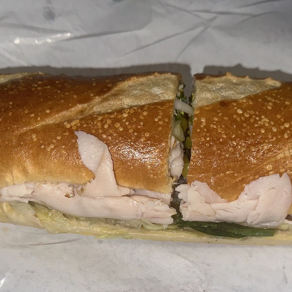 DiBella's Subs - Turkey sandwich, fully loaded with onions, bell pepper, pickles, spinach, tomato, and the signature oil - Sandwiches Near Me - Mayfield Heights, Ohio DiBella's Subs - Turkey sandwich, fully loaded with onions, bell pepper, pickles, spinach, tomato, and the signature oil - Sandwiches Near Me - Mayfield Heights, Ohio