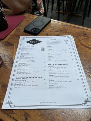 Menu photo 5 600 T Washington, DC, DC