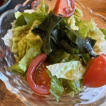 JUGEMU - Salad included in the lunch special. - Sushi Bars Near Me - Cresskill, New Jersey