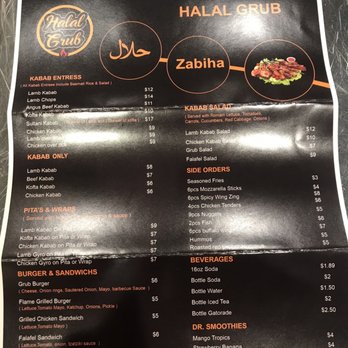 Halal Grub - Chicken Kabab Lamb Kabab - Kebab Near Me - Albany, New York