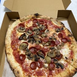 Calogero’s Pizzeria - Pepperoni with Mushrooms