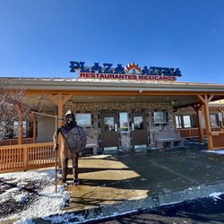 Plaza Azteca - Front entrance to restaurant