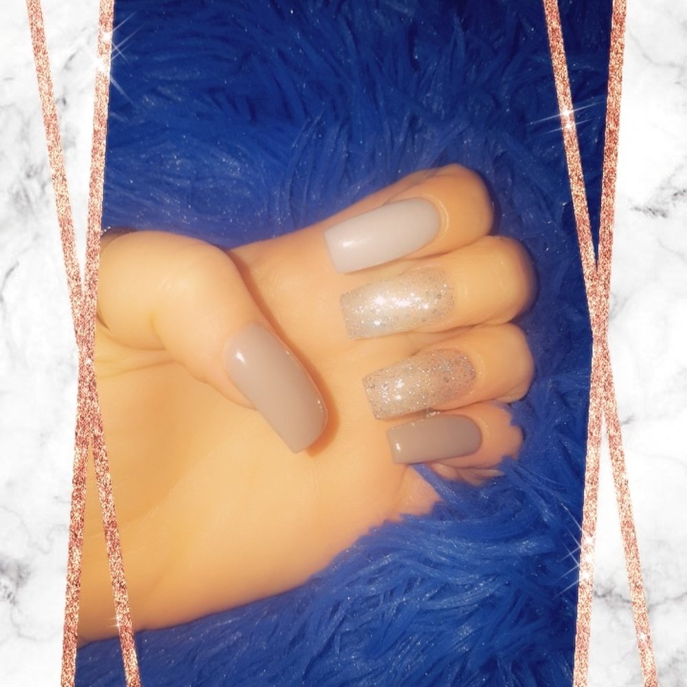The Nail Logic - Grey Nails by Vicki - Nail Salons Near Me - Gilbert, Arizona The Nail Logic - Grey Nails by Vicki - Nail Salons Near Me - Gilbert, Arizona