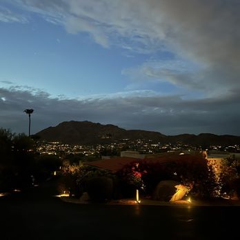 Sanctuary Camelback Mountain - Night view from my patio. - Venues & Event Spaces Near Me - Paradise Valley, Arizona Sanctuary Camelback Mountain - Night view from my patio. - Venues & Event Spaces Near Me - Paradise Valley, Arizona