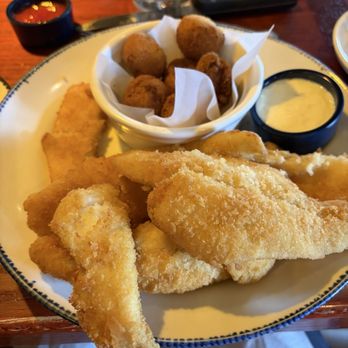 Red Lobster - Fried flounder with hush puppies - Seafood Near Me - Prescott, Arizona