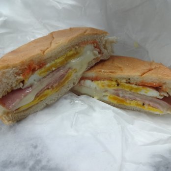 Best Deli Food Store - Ham, egg & cheese on a hard roll, at Best Deli Food Store in New Haven, CT. - Delis Near Me - New Haven, Connecticut Best Deli Food Store - Ham, egg & cheese on a hard roll, at Best Deli Food Store in New Haven, CT. - Delis Near Me - New Haven, Connecticut