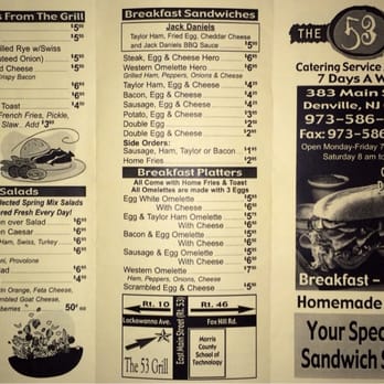 The 53 Grill - Delis Near Me - Denville, New Jersey The 53 Grill - Delis Near Me - Denville, New Jersey