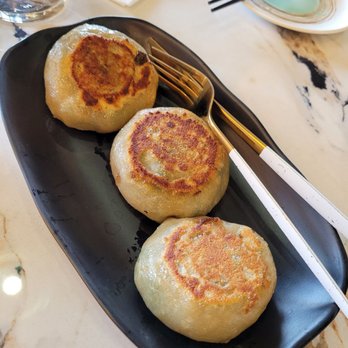 Supreme Dumplings - Pan-Fried Leek Pie (3) - Shanghainese Near Me - Bellevue, Washington
