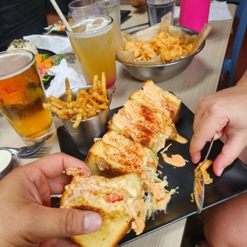 Down the Hatch Maui - Lobster and crab stuffed grilled cheese! BOMB - Seafood Near Me - Lahaina, Hawaii