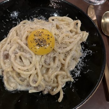 L'Ardente - Bucatini alla Carbonara - Italian Near Me - Washington, DC, District of Columbia L'Ardente - Bucatini alla Carbonara - Italian Near Me - Washington, DC, District of Columbia