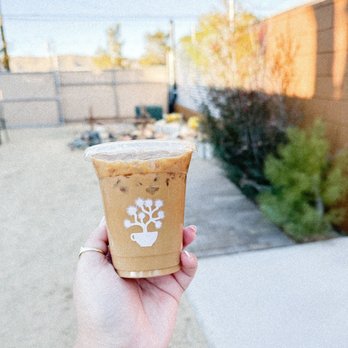 Joshua Tree Coffee Company - The best iced oat milk latte w/ simple syrup - Coffee & Tea Near Me - Joshua Tree, California Joshua Tree Coffee Company - The best iced oat milk latte w/ simple syrup - Coffee & Tea Near Me - Joshua Tree, California