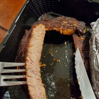 Outback Steakhouse - Well done 12 oz rib eye. Ordered medium. - Steakhouses Near Me - Surprise, Arizona