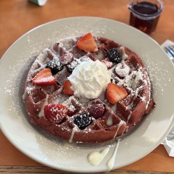 Original Breakfast House - Red Velvet Waffle - Breakfast & Brunch Near Me - Phoenix, Arizona