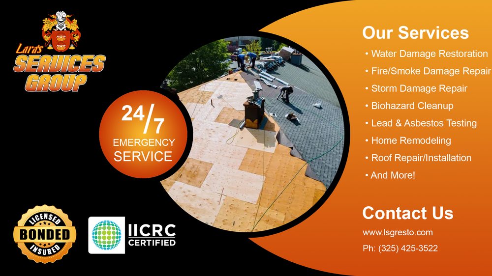 Slide of Lara's Services Group