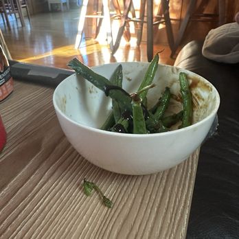 Mandarin Kitchen - Garlic Green Beans with stems and hard ends - Cantonese Near Me - Des Moines, Washington