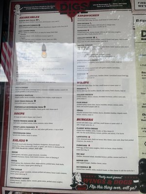 Menu photo 7 Digs Gastropub Marquette, MI Menu photo 7 Digs Gastropub Marquette, MI