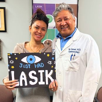 LaserVue Eye Center - Eye Just Had LASIK - 20/15 post-LASIK patient Dyna with Dr. Jay Bansal - Optometrists Near Me - Santa Rosa, California LaserVue Eye Center - Eye Just Had LASIK - 20/15 post-LASIK patient Dyna with Dr. Jay Bansal - Optometrists Near Me - Santa Rosa, California