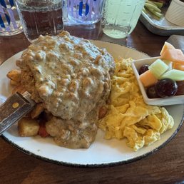 Smothered gravy!
