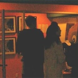 Kate at Off Space party