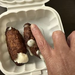 Rincon Latino - Gross empanadas, the size of my finger.