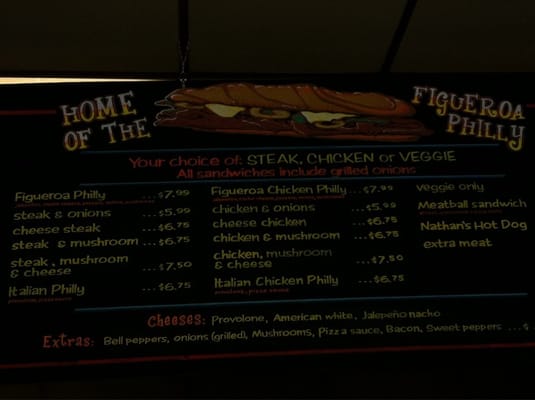 Figueroa Philly Cheese Steak by null