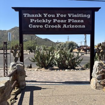 Prickly Pear Plaza - Sign - Shopping Centers Near Me - Cave Creek, Arizona Prickly Pear Plaza - Sign - Shopping Centers Near Me - Cave Creek, Arizona