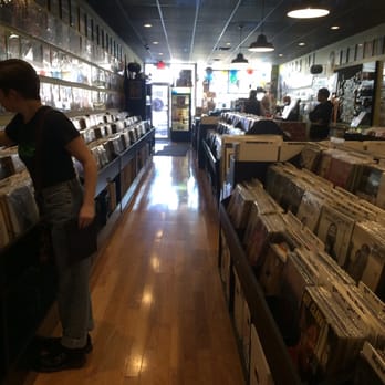 UHF - one of the aisles - Vinyl Records Near Me - Royal Oak, Michigan