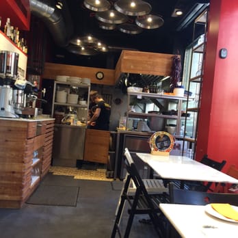 Bar Boqueria - Seating outside and (cooler) inside - Spanish Near Me - Barcelona, B