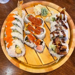 Shinobi Sushi - Dynamite Roll, Spicy Tuna Roll & Teriyaki Roll