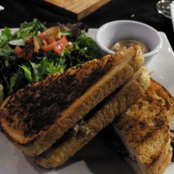 Hop DeVine - Filet melt sandwich with salad - New American Near Me - Livermore, California Hop DeVine - Filet melt sandwich with salad - New American Near Me - Livermore, California