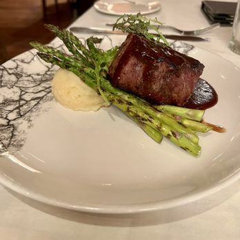 The Vineyard Rose Restaurant - Filet Entree - New American Near Me - Temecula, California