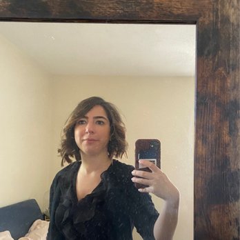 Capelli Salon - hair longer in the front, shorter in the back. My hair used to be long and heavily damaged - Hair Salons Near Me - Cambridge, Massachusetts