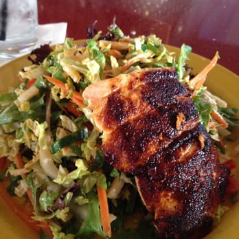 Pacifica Del Mar - Sugar spiced salmon salad. - New American Near Me - Del Mar, California