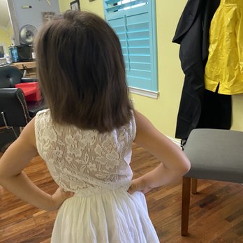 Skyy's The Limit Barbering - Pretty girl After - Barbers Near Me - Navarre, Florida