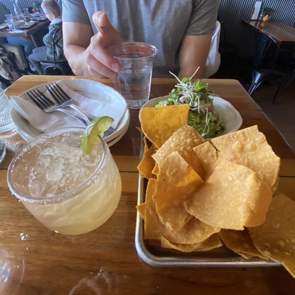 Craft Taqueria - La Catrina Classic Margarita and Traditional Guacamole - Tacos Near Me - New City, New York