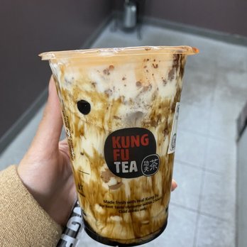 Kung Fu Tea - Cocoa Cream Wow Milk Cap - Bubble Tea Near Me - Union, New Jersey