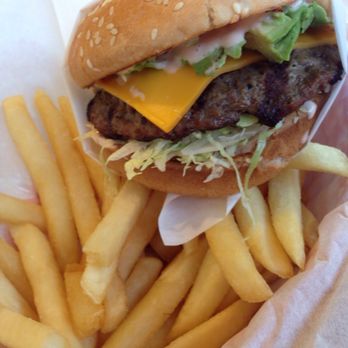 Johnny's Burger - Cheeseburger with Avocado and piping hot crispy fries!!! - Burgers Near Me - Riverside, California Johnny's Burger - Cheeseburger with Avocado and piping hot crispy fries!!! - Burgers Near Me - Riverside, California