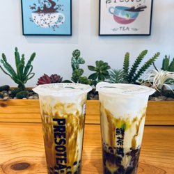 Presotea Aurora - Brown Sugar Black Pearl (#8) and Demon Drink (#10)