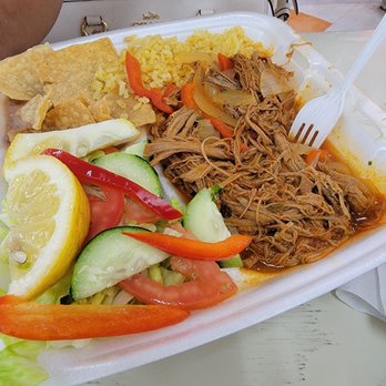 Tacontento - Carne desebrada plate - Mexican Near Me - Lynwood, California