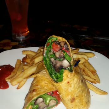 Rainforest Cafe - Mushroom wrap - American Near Me - Galveston, Texas Rainforest Cafe - Mushroom wrap - American Near Me - Galveston, Texas