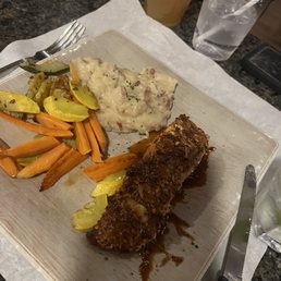 Hot honey salmon
